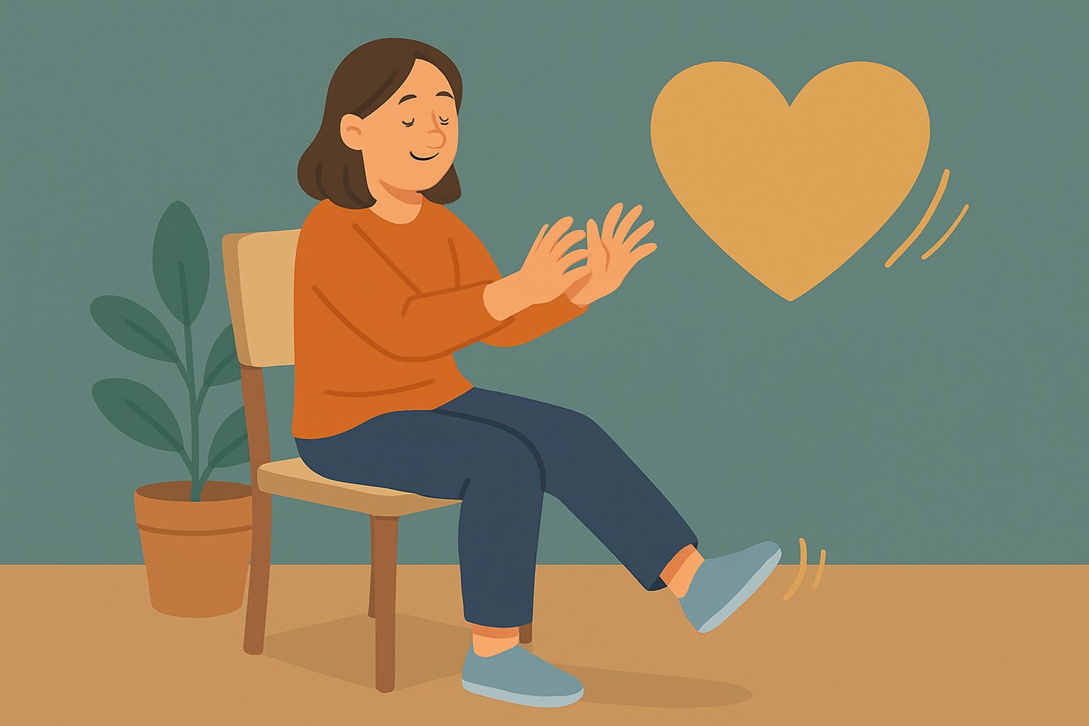 손과 발, 단 3분의 움직임이 심장에게 주는 평화
