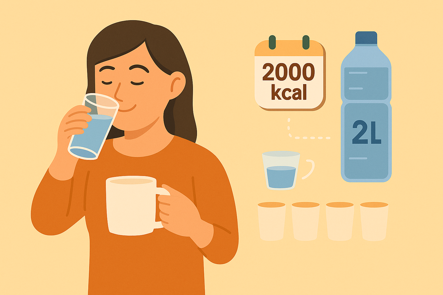 진짜 수분 섭취를 위한 리셋 습관