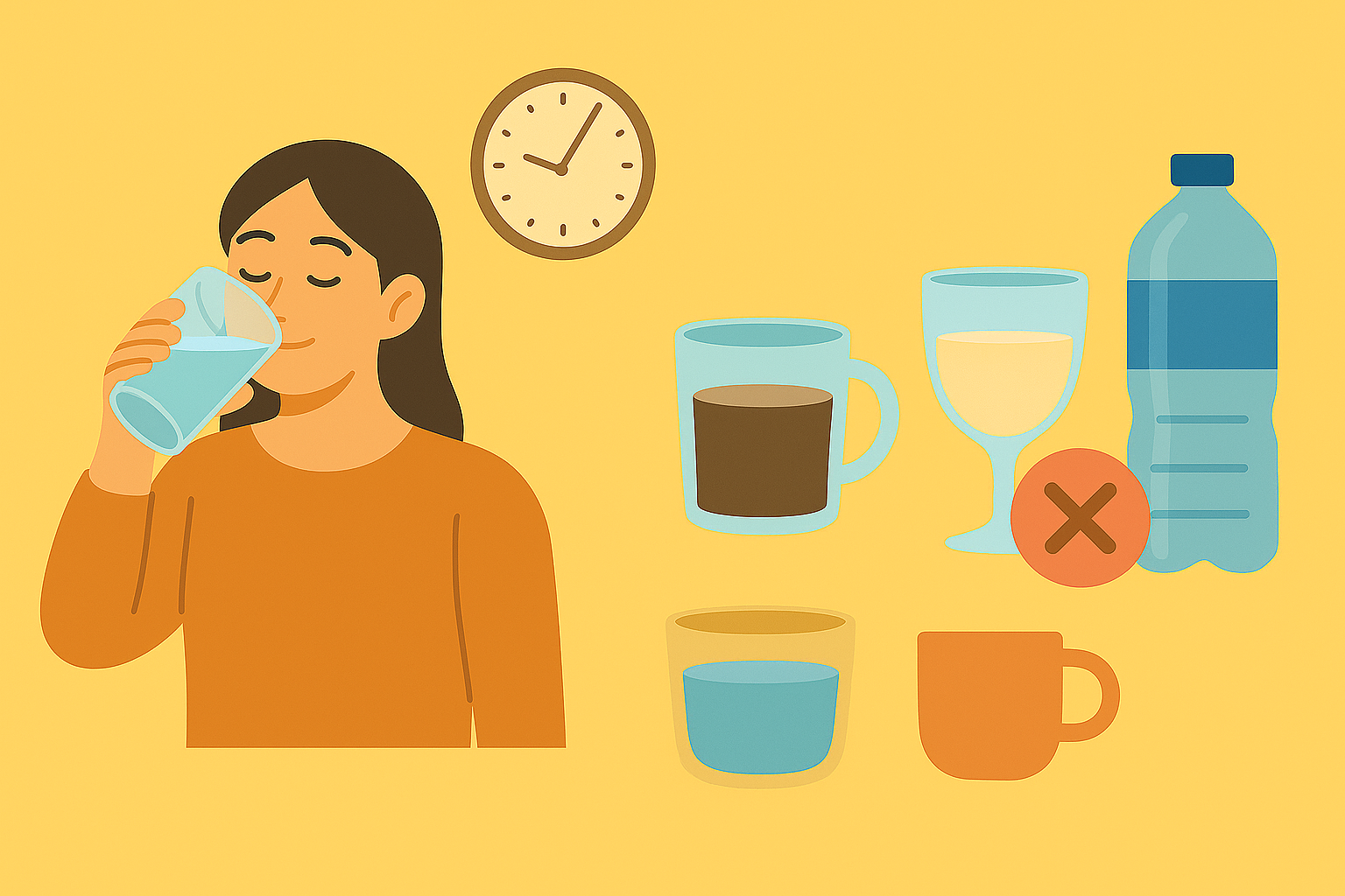 진짜 수분 섭취를 위한 리셋 습관