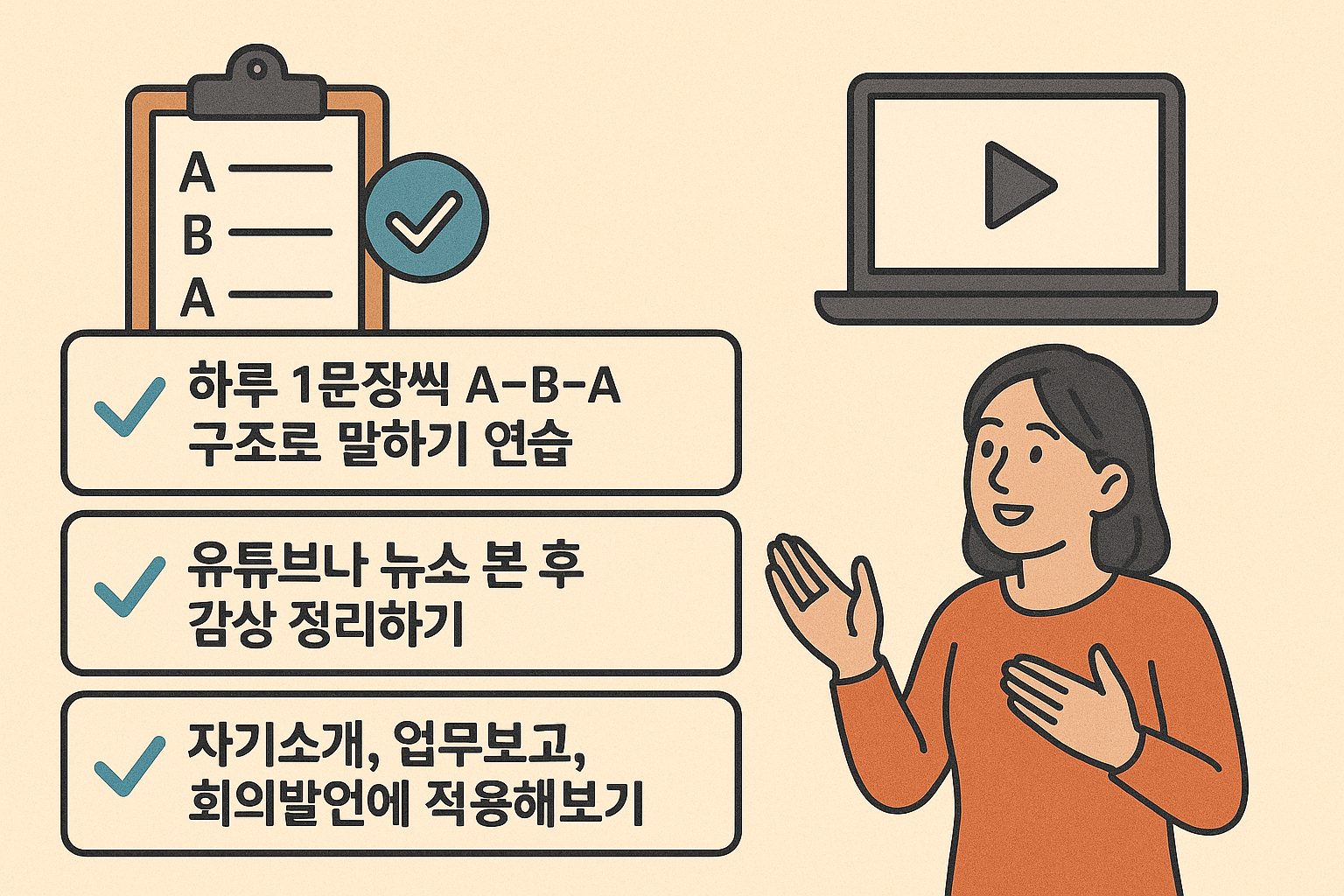 논리적으로 말하기 훈련법