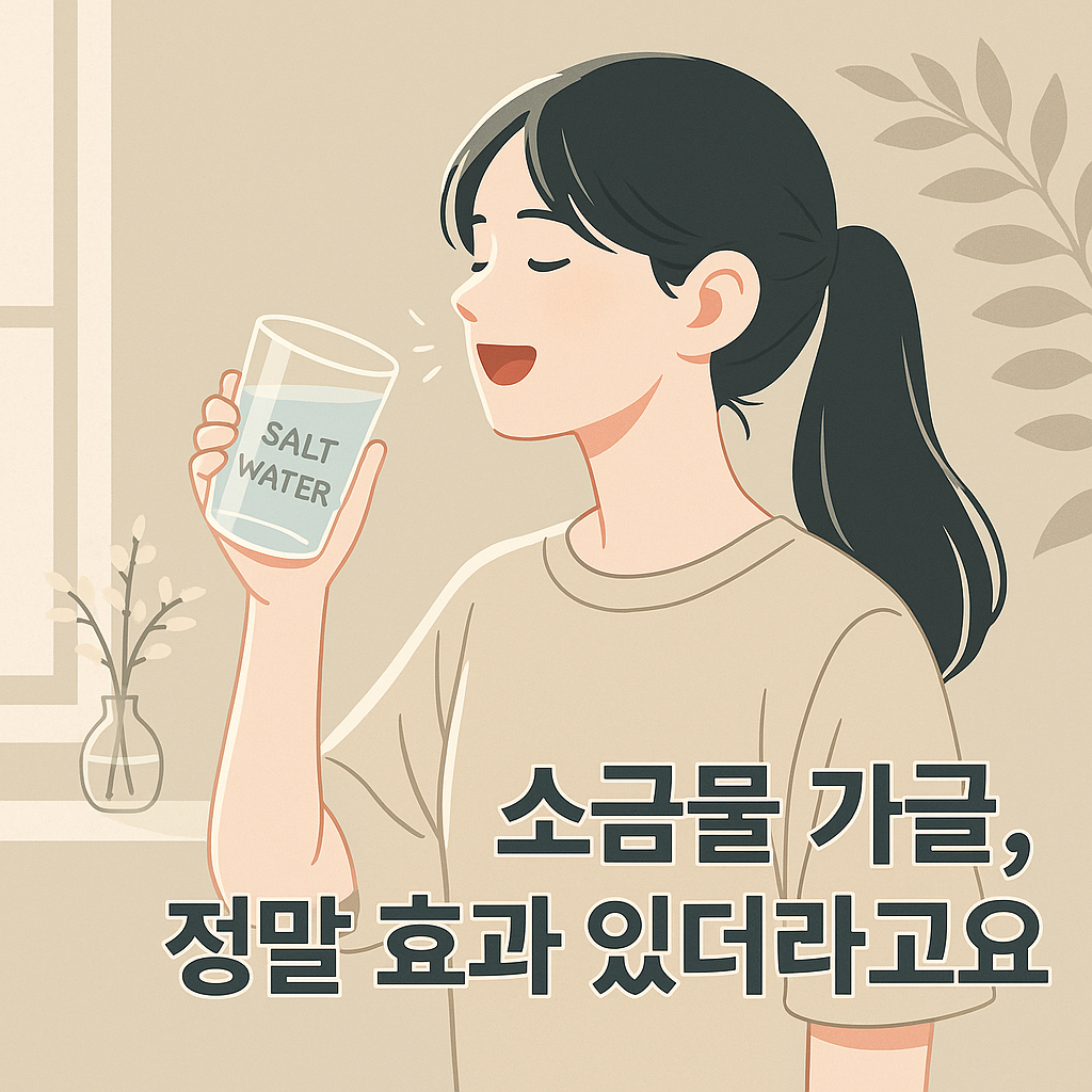 소금물 가글