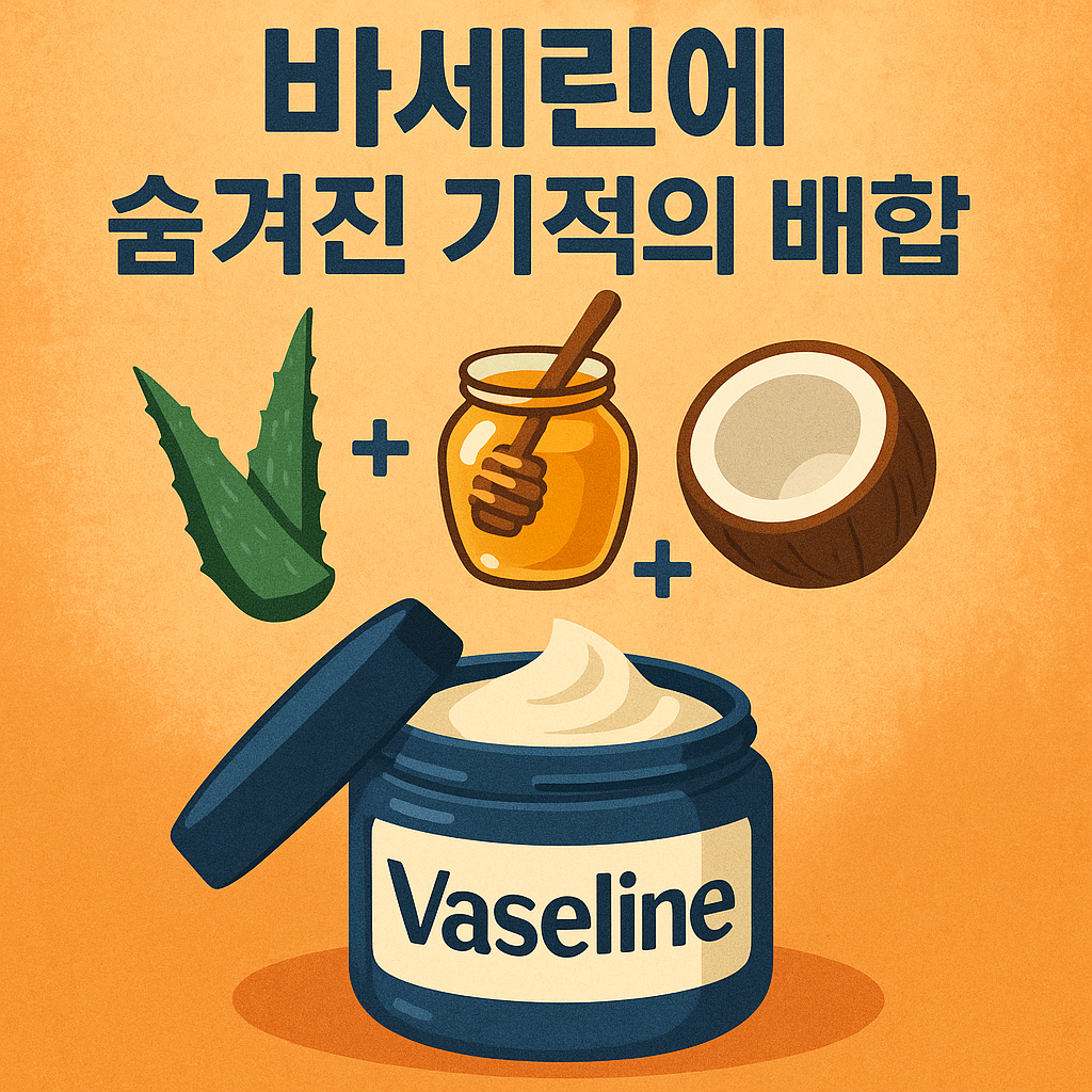 바세린에 숨겨진 기적의 배합